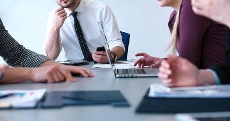 Image showing group of business man on meeting