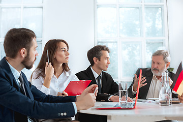 Image showing Business people working together