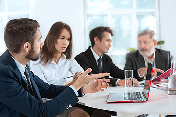 Image showing Business people working together