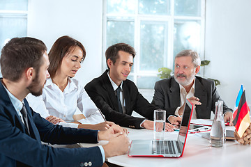 Image showing Business people working together