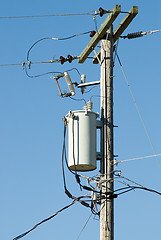 Image showing Powerline Transformer