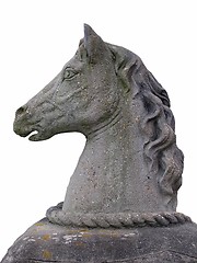 Image showing Stone Horse Head