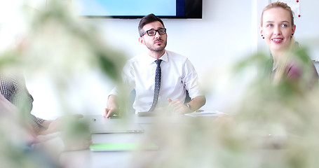 Image showing group of business man on meeting