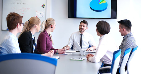 Image showing group of business man on meeting