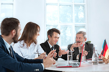 Image showing Business people working together