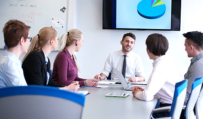 Image showing group of business man on meeting