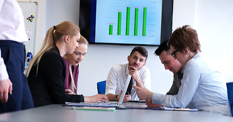 Image showing group of business man on meeting