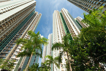 Image showing Skyscraper to the sky