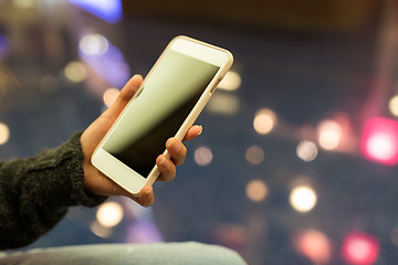 Image showing Woman use of cellphone