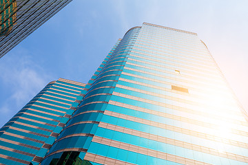 Image showing Modern Buildings in Commercial Area