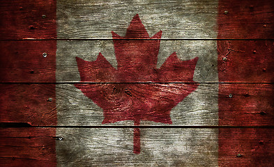 Image showing flag of canada