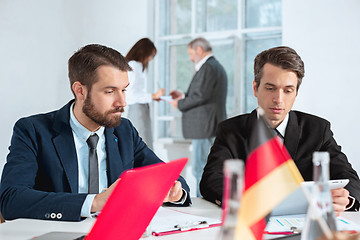 Image showing Business people working together