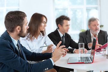 Image showing Business people working together