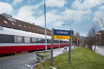 Image showing Local Train Station