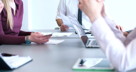 Image showing group of business man on meeting