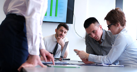 Image showing group of business man on meeting