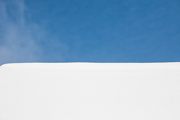 Image showing sky and snow