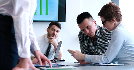 Image showing group of business man on meeting