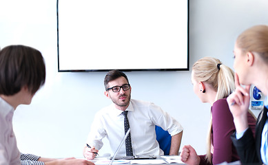 Image showing group of business man on meeting