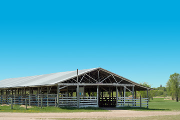 Image showing Cattle Barn