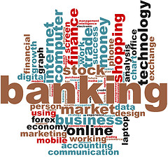 Image showing Banking word cloud