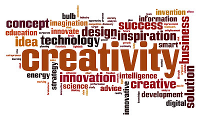 Image showing Creativity word cloud