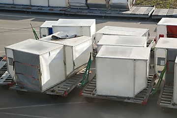 Image showing Air Cargo Containers