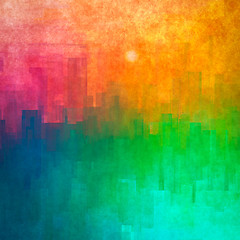 Image showing abstract cityscape background