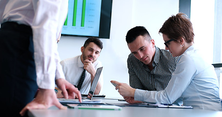 Image showing group of business man on meeting