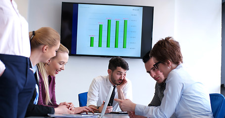 Image showing group of business man on meeting