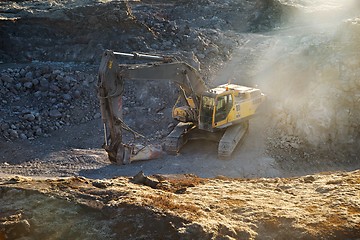 Image showing Construction site machinery