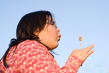 Image showing Making A Wish