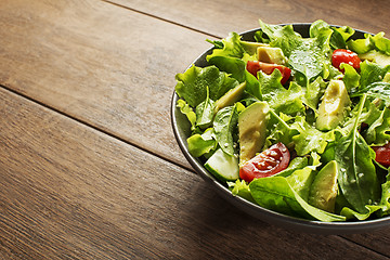 Image showing Lettuce salad