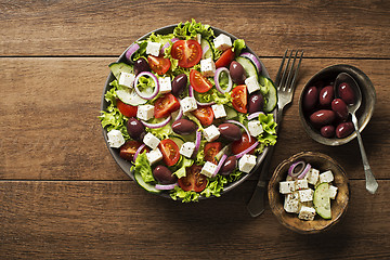 Image showing Greek salad