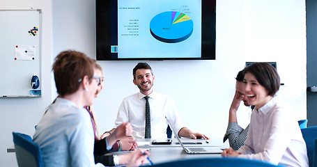 Image showing group of business man on meeting