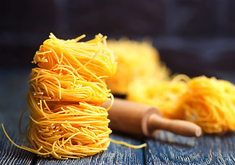 Image showing raw noodle