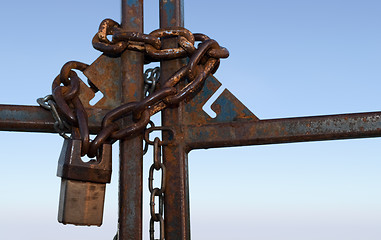 Image showing Lock and Chain