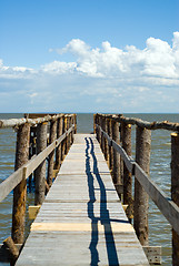 Image showing Wooden Dock