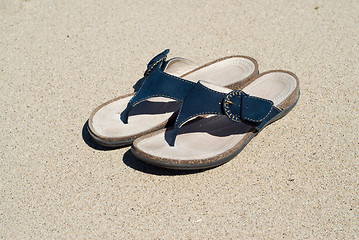 Image showing Beach Sandals