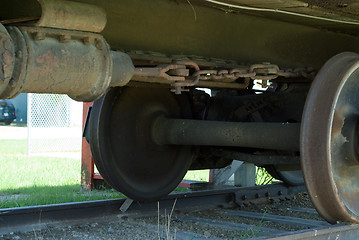 Image showing Train Wheels