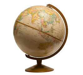 Image showing Spinning Globe