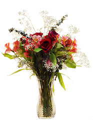 Image showing Vibrant Rose Bouquet