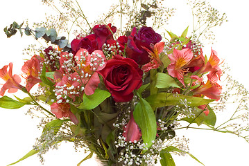 Image showing Close-up Rose Bouquet