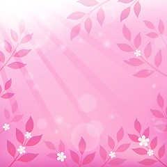 Image showing Spring thematics background 5