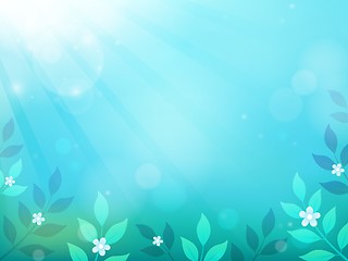 Image showing Spring thematics background 2