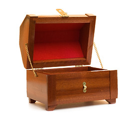 Image showing Wooden Jewelry Box