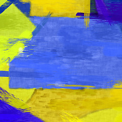 Image showing painted abstract background