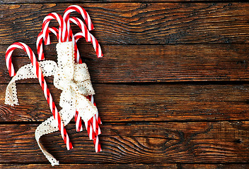 Image showing candycanes