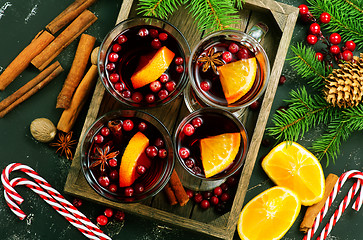 Image showing christmas drink