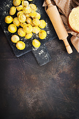 Image showing raw dumplings